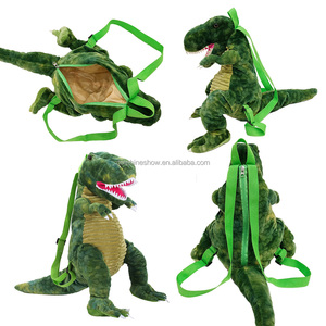 Mochila <span class=keywords><strong>de</strong></span> peluche <span class=keywords><strong>de</strong></span> animales para niños y niñas, juguetes grandes <span class=keywords><strong>de</strong></span> dinosaurio personalizado, mochila escolar <span class=keywords><strong>de</strong></span> recuerdo, venta al por mayor - Product Image 2