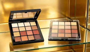 Palette de fards à paupières 16 couleurs, tendance, tons terreux, fini mat et nacré, longue tenue, waterproof, nude. - Product Image 3