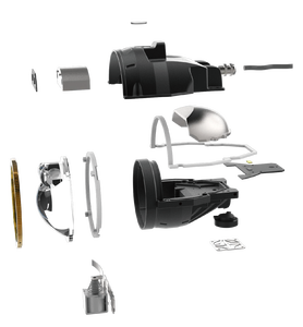 CARALL S13D Faro Fendinebbia Biled Laser Proiettore 3 Pollici per Auto H4 Luce Fendinebbia Tricolore per Hyundai Grand <span class=keywords><strong>I10</strong></span> - Product Image 6