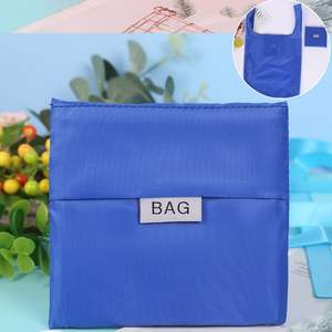 Borsa per la spesa portatile pieghevole all'ingrosso vendita calda colori modello piccola maniglia borsa per la spesa in Nylon - Product Image 3