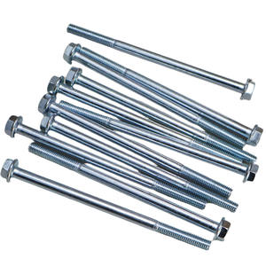 Paquete de 100 tornillos hexagonales largos de acero al carbono M6x110mm de alta resistencia para soporte de tapa trasera de generadores de gasolina y diésel - Product Image 2