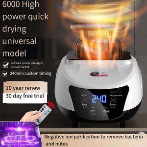 Sèche-linge électrique portable avec télécommande automatique 2800W pour couettes, chaussures, vêtements, petite résidence, usage extérieur - Product Image 4
