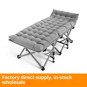Cama de siesta de oficina individual plegable moderna Solle, reclinable para exteriores, portátil, para el almuerzo en casa - Product Image 3