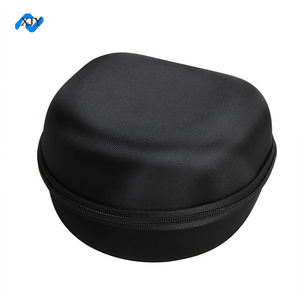 Protector de auriculares sobre la oreja Estuche rígido personalizado con tela negra (<span class=keywords><strong>Sennheiser</strong></span> Fit) -Solo estuche - Product Image 1