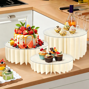 Soportes cilíndricos encriptados <span class=keywords><strong>de</strong></span> 60 niveles para buffet, exhibidores <span class=keywords><strong>de</strong></span> comida para mesa, pedestales para fiestas, set <span class=keywords><strong>de</strong></span> exhibición para mesa <span class=keywords><strong>de</strong></span> postres, exhibidor <span class=keywords><strong>de</strong></span> cupcakes - Product Image 5