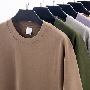 T-shirt imprimé personnalisé de haute qualité T-shirt blanc en coton surdimensionné à col rond pour hommes - Product Image 4