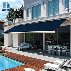 Không thấm nước Tây Ban Nha ngoài trời cơ giới đầy đủ Cassette <span class=keywords><strong>Retractable</strong></span> mái hiên với LED <span class=keywords><strong>Retractable</strong></span> mái pergola - Product Image 3