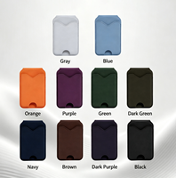 Porte-cartes magnétique en cuir PU multicolore avec charnière métallique et support de téléphone pliable pour iPhone 18 17 16 15 14 13 12 Pro Max