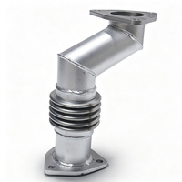 Pièces d'excavateur, tuyau d'échappement du moteur, tuyau de raccordement du turbocompresseur, soufflet en acier inoxydable, tuyau turbo pour ZAX135US-5B ZX135