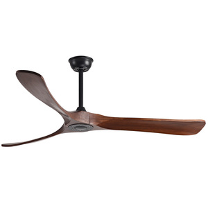<b>Ceiling</b> <b>Fan</b> 70 Inch Solid Wood DC Motor Inverter <b>Fan</b> For Living Room Dining Room Nordic Style - Product Image 2