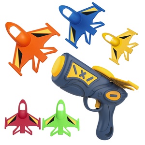 DWI Dowellin EVA pistola pistola giocattolo pistola 2 pz aereo in schiuma all'aperto aliante in schiuma volante aereo pistola giocattoli per bambini - Product Image 2