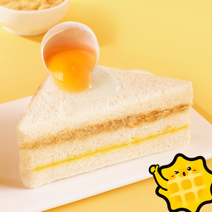 Wholesale Hot Sale 430g Toast Snacks Cakes Snack Rye Sandwich Minced Meat Salad Flavored <strong>Bread</strong>