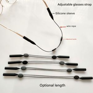 Correas de Silicona Antideslizantes Ajustables para Gafas, Soporte para Gafas Negro, Venta al Por Mayor - Product Image 6