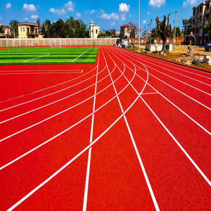 <span class=keywords><strong>Prix</strong></span> de gros – Système de piste de course préfabriquée en caoutchouc de 13 mm, homologué IAAF pour stades extérieurs - Product Image 6