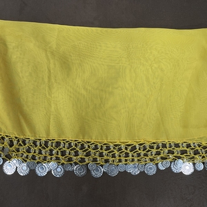 Uncinetto colorato paillettes sciarpa quadrata fazzoletto da sposa <span class=keywords><strong>Assyrian</strong></span> Yalikhta - Product Image 6