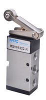 MSV86522R Serie MSV Tipo básico material Tamaño de Puerto inoxidable 1/4 NPPC Marca 5/2 vías válvula mecánica