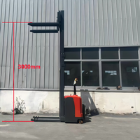 Gerbeur Électrique Complet avec Plateforme pour Conteneurs, Capacité 1500KG, Hauteur de Levage 3500mm/4500mm, à Vendre