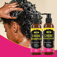 Ensemble de soins capillaires YURHERSU Chebe, shampooing, après-shampoing, huile, beurre, traitement capillaire, spray pour la croissance des cheveux, nourrit le cuir chevelu, biologique et naturel