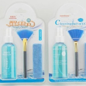 Handboss Cleaning Suit For Lcd Screen With <b>Spray</b> Bottle Brush And Cloth 3 In 1 <b>Set</b> - Product Image 1