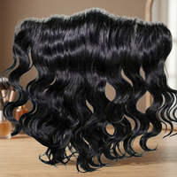 Extensions de cheveux naturels indiens Remy en vrac, ondulés, double trame, pointes pleines, noir naturel, toutes couleurs disponibles