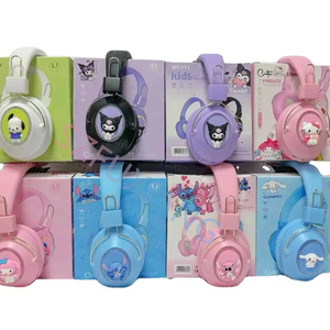 Trong kho phim hoạt hình 3D khâu chó thỏ mèo không dây bluetooth phát sáng Tai nghe máy tính điện thoại di động âm nhạc Tai nghe stereo - Product Image 1