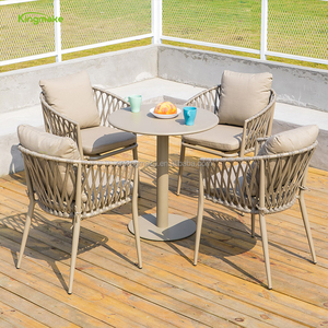 <span class=keywords><strong>Ensemble</strong></span> de Table et chaise en <span class=keywords><strong>bois</strong></span> de luxe 6 places en aluminium, <span class=keywords><strong>ensemble</strong></span> de Table basse de <span class=keywords><strong>balcon</strong></span> prêt à être expédié - Product Image 1
