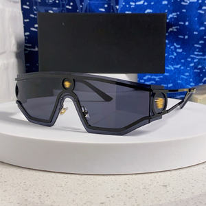 2025新スタイルメタル特大サングラスユニセックスワンピースデザイナーインスパイアアイウェア - Product Image 6