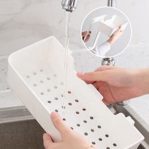 キッチンウォールマウントスパイスラックオーガナイザー棚ロールホルダー付き環境にやさしい材料プラスチックスパイスの保管 - Product Image 4