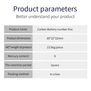 Uholan AA 5 Carbon Zinc Manganese 1.5v Children's Toys Ordinary R6 Dry Battery Source Wholesale Manufacturers 5 Batteries