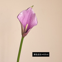 Bunga Calla Lily Putih Artificial Real Touch Grosir, Bunga Calla Lily Kecil untuk Dekorasi Rumah dan Pernikahan