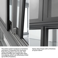 Ventanas Abatibles Modernas Personalizables, Resistentes a Huracanes, Doble Acristalamiento, Marco de Aluminio, Insonorizadas, con Certificación Energy Star