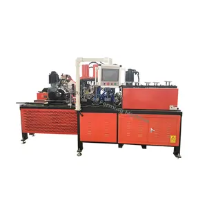 Fast Delivery Flat Iron Forming Fixture Machine Flat Iron Forming Hoop Machine Steel Pipe Clamp Forming Machine