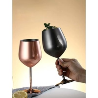 Gobelet isotherme Sdeisley en acier inoxydable à paroi simple de 500 ml, prix usine, pour fête, tasse de voyage, coupe à vin amovible