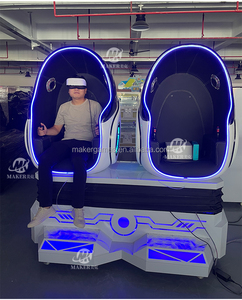 Maker VR/AR/MR Equipo Realidad virtual Mejores ventas 9D VR Asiento de 2 plazas Silla Juego de cine <span class=keywords><strong>Ganar</strong></span> <span class=keywords><strong>dinero</strong></span> Rápido VR Egg 9D VR - Product Image 6