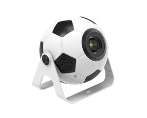 Set de Regalo Proyector Inteligente Diseño de Balón de Fútbol 4G Wifi Cine Teatro Portátil Proyector de Bolsillo para la Copa Mundial - Product Image 1