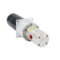 Pompe à engrenages micro à entraînement magnétique sans démontage 3 ml/rev 316L PEEK Moteur brossé pour machine de remplissage aseptique de lait UHT