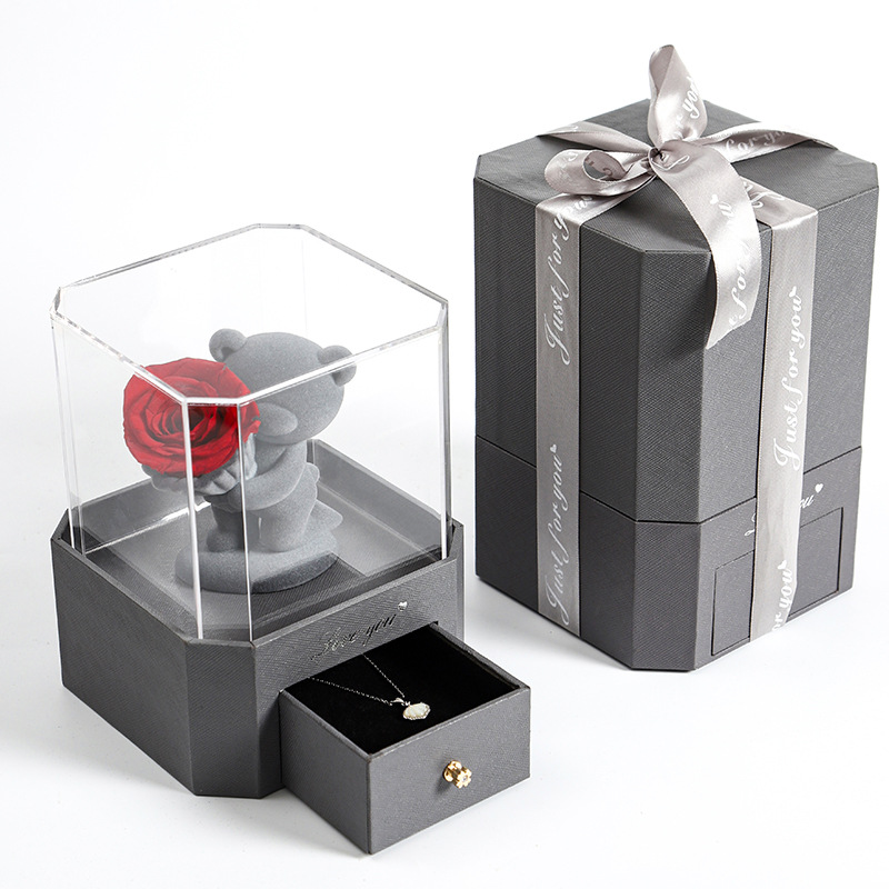 สร้อยคอหมีสารภาพดอกไม้ Yongsheng