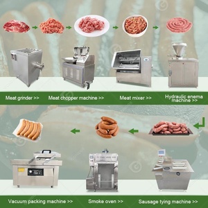 Máquina Automática para Llenado Cuantitativo de Salchichas de Carne, Línea de Producción de Salami y <span class=keywords><strong>Bologna</strong></span>, Planta de Procesamiento, Modelo Alemán - Product Image 5