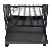 Support de vol en métal pour perroquet tout animal de compagnie, grand oiseau, perche, jeu de vol, Cage à fil de fer aérien