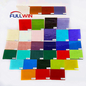 Paquete de Vidrio Fusible <span class=keywords><strong>COE</strong></span> 90, Azul Café, Verde, <span class=keywords><strong>Blanco</strong></span>, Artesanal, Creativo, Fusión en Caliente, Hecho a Mano, 5x5cm, Juguete Educativo - Product Image 5