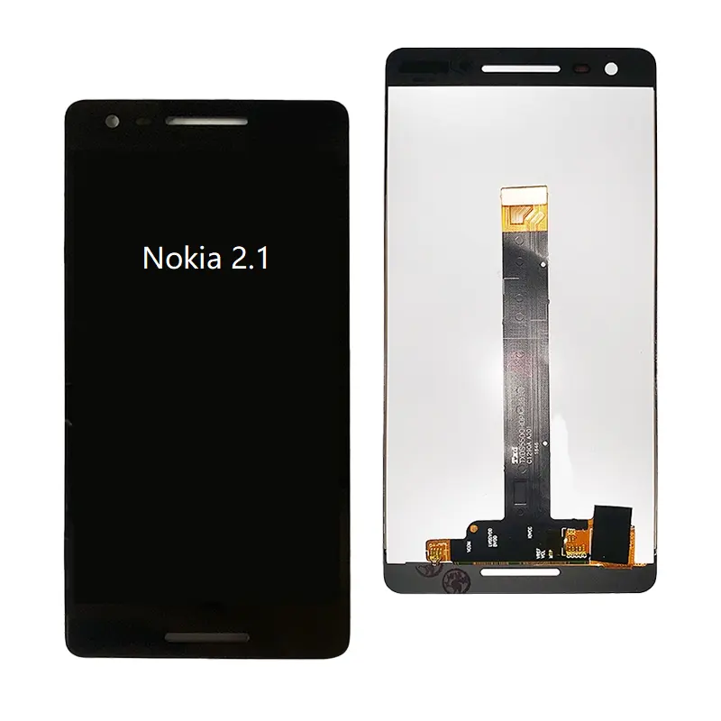 Reparación rota de teléfono móvil, digitalizador Lcd de 5,5 pulgadas para Nokia 2,1, diferentes marcas, modelos de accesorios