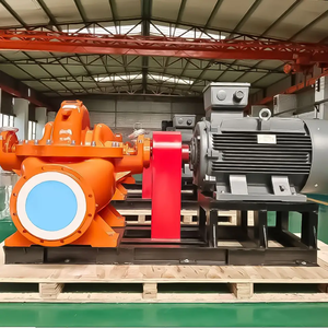 55KW High Flow Large Power Centrifugal Motor Drives Horizontal High <b>Water</b> Double Suction <b>Pump</b> - Product Image 4