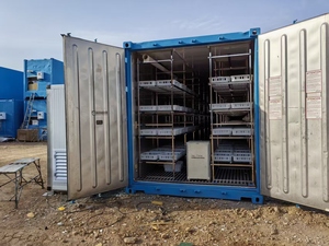 Contenedor de Cultivo Hidropónico de Hongos Shiitake y Matsutake Hezhou HM-40FT, Sistema de Aire Fresco, Controlado por PLC, Alto Rendimiento, Ahorro de Energía - Product Image 5
