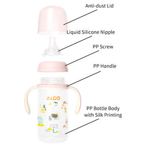 <span class=keywords><strong>ALGO</strong></span> nuovo arrivo biberon da 260mL BPA Free PP biberon a collo largo - Product Image 6