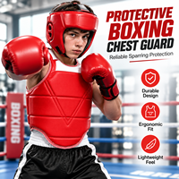 Combinaison de boxe en cuir personnalisée avec logo, 1,5 kg, protection souple pour la gym, le kickboxing et l'entraînement MMA
