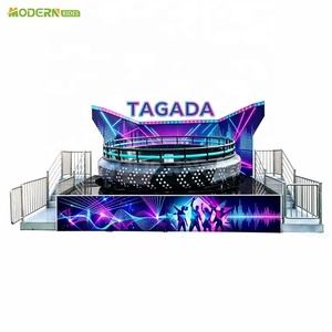 Manège Disco <span class=keywords><strong>Tagada</strong></span> 24/30 places, personnalisé sur le thème du carnaval, attraction de fête foraine pour les foires de divertissement - Product Image 1