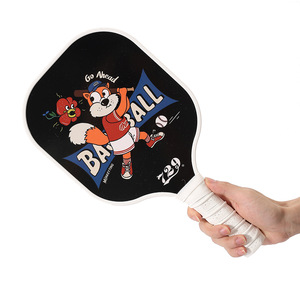Ensemble de raquettes de pickleball OEM en fibre de verre avec logo personnalisé, vente en gros, directement de l'usine, 2 raquettes, 4 balles, sac, kit professionnel, 2 raquettes, 4 balles - Product Image 3