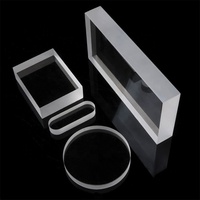 Ventana Protectora de Sílice Fundida para Máquina Láser de Fibra de 1064nm, Lámina de Vidrio de Cuarzo