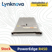 Serveur en rack 1U PowerEdge R450 série R, processeur Intel Xeon de 4e génération, personnalisable, en stock