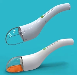 Attrape-insectes <span class=keywords><strong>transparent</strong></span> portable pour jouets d'intérieur et d'extérieur pour enfants, observateur d'insectes de type poussoir pour l'exploration extérieure - Product Image 2